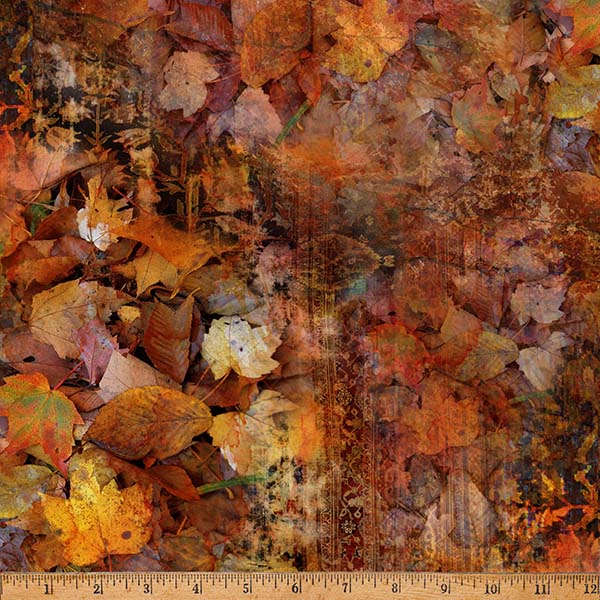 On the Path to Fall "Autumn" - Fabric by the 1/4 yard