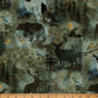 Stag and Stone "Verde" - Fabric by the 1/4 yard