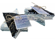 Hoffman Bali Batik Club Frost fat quarter bundle in cool blue tones