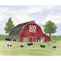 Barn Quilts Sisters Choice Fabric Collection - Barn Fabric Panel by Riley Blake Designs