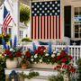 "American Valor Panel Navy Red" | Benartex Patriotic Panel