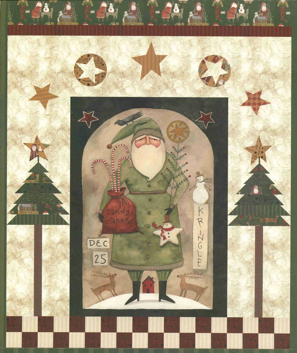 Kris Kringle Quilt Kit by Riley Blake Designs - Limited Stock!