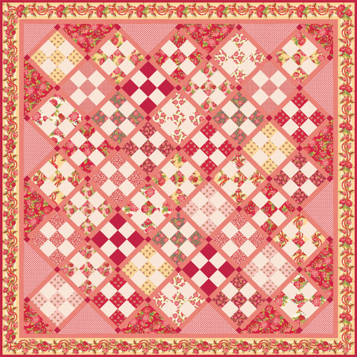 Sweet Beginnings Quilt Kit by Maywood Studios