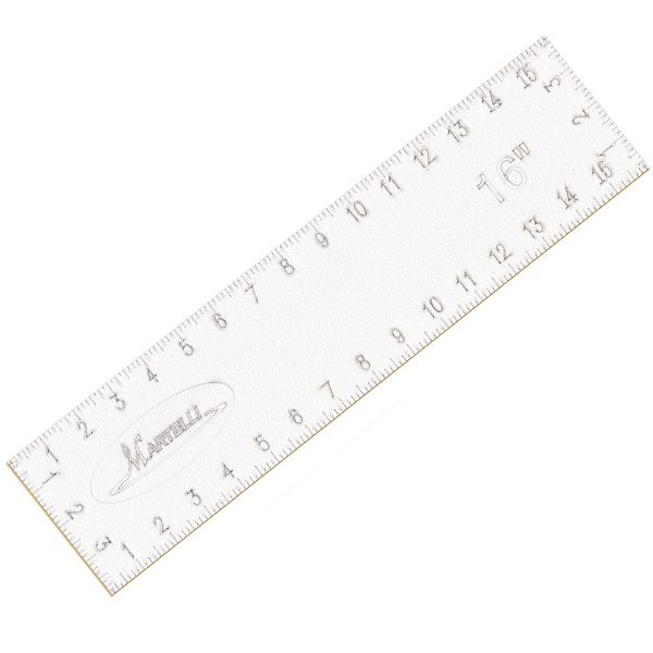 Martelli 16" x 4" Straight Ruler