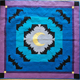 Batty! Throw by Sue Cook of Larkspur Lane Designs