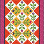 Bed of Roses quilt pattern by Sue Cook of Larkspur Lane Designs