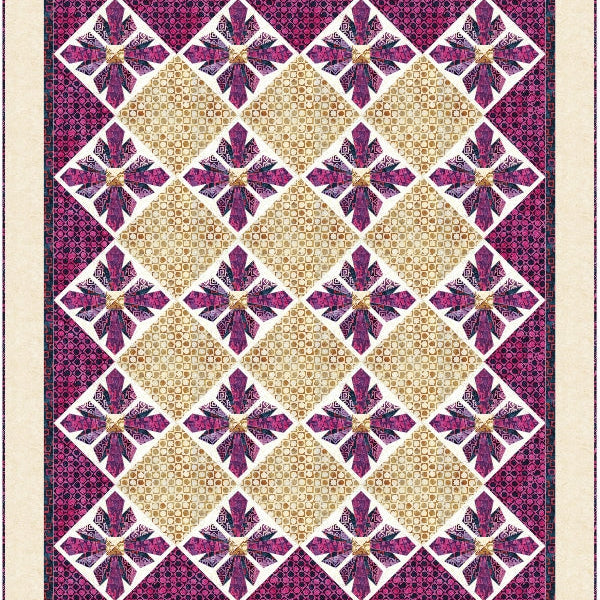 Feather Star pattern by Sue Cook of Larkspur Lane Designs