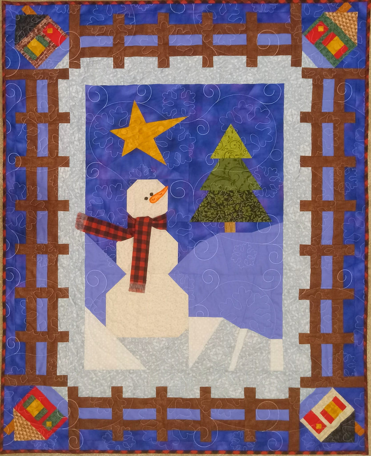 In The Meadow quilt pattern by Sue Cook of Larkspur Lane Designs
