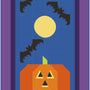 Jack's Gone Batty Foundation Paper Pieced Wall Quilt Pattern by Sue Cook of Larkspur Lane Designs