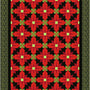 Pointsettias Bed Quilt by Sue Cook of Larkspur Lane Designs