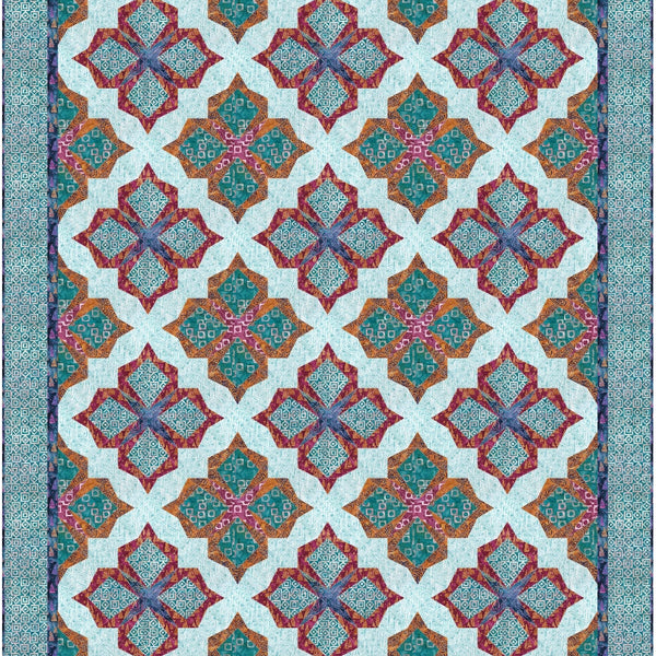 Spice Road Quilt by Sue Cook of Larkspur Lane Designs