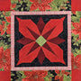 Summer Flower Table Square Pattern by Sue Cook of Larkspur Lane Designs