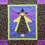 Witchy Wishes Wall Quilt Pattern by Sue Cook of Larkspur Lane Designs