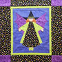 Witchy Wishes Wall Quilt Pattern by Sue Cook of Larkspur Lane Designs