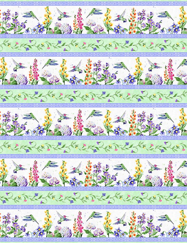 Floral Flutter Quilt Kit by Wilmington Prints