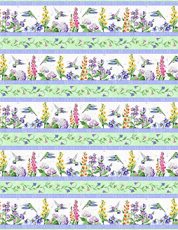 Floral Flutter Quilt Kit by Wilmington Prints