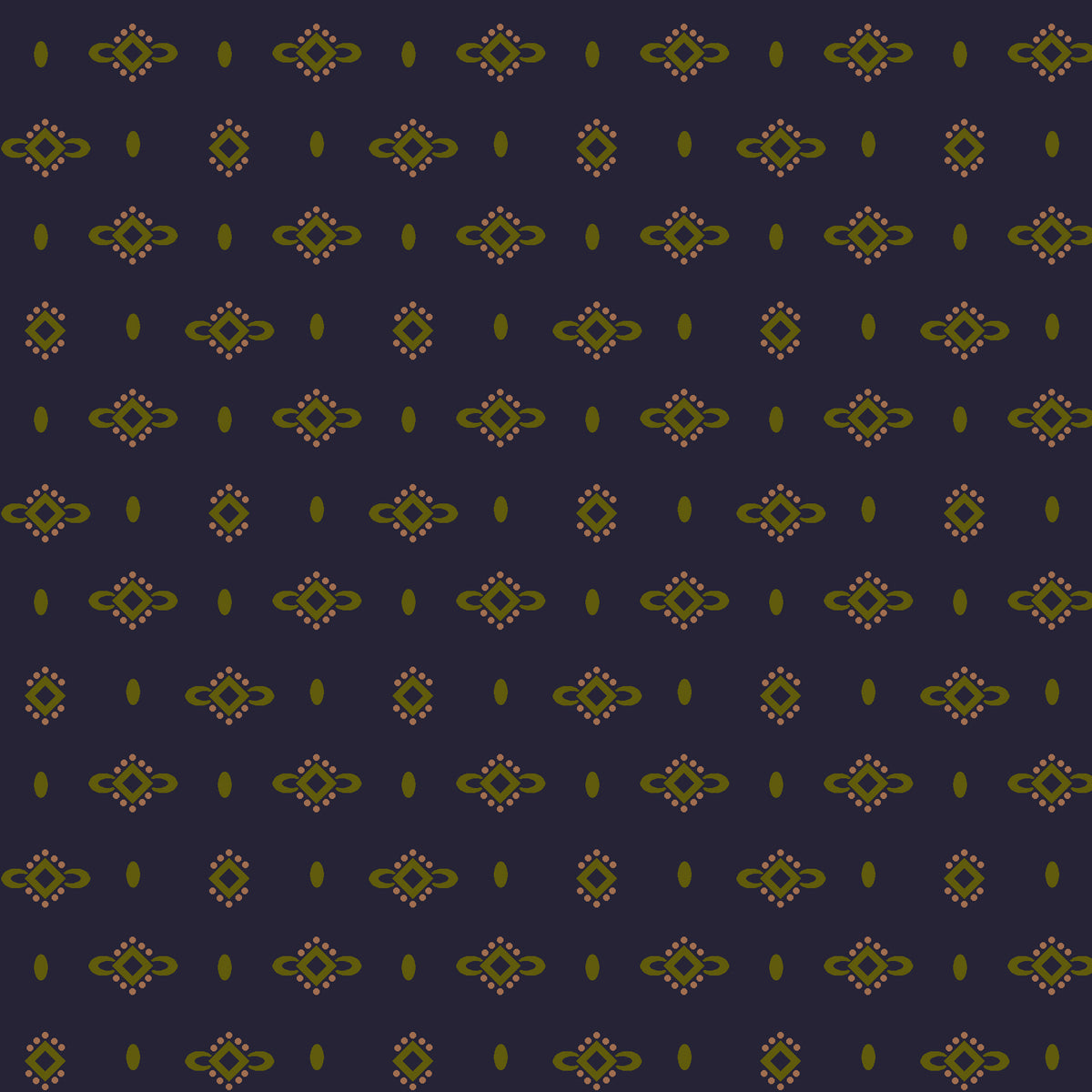 Wit & Wisdom, Dotted Diamonds-Plum Quilting Fabric